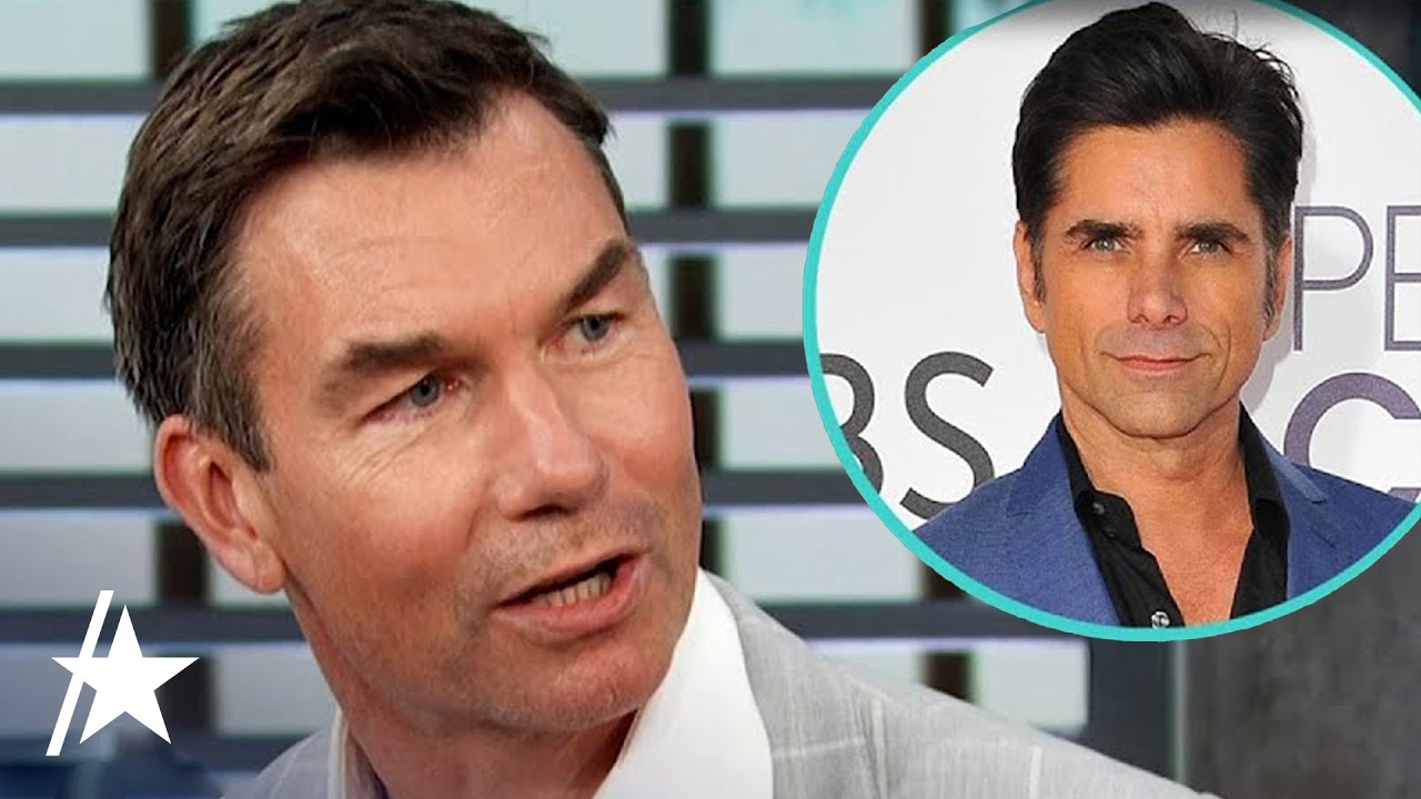 Jerry O'Connell REACTS To What John Stamos Said About Rebecca Romijn (EXCLUSIVE)