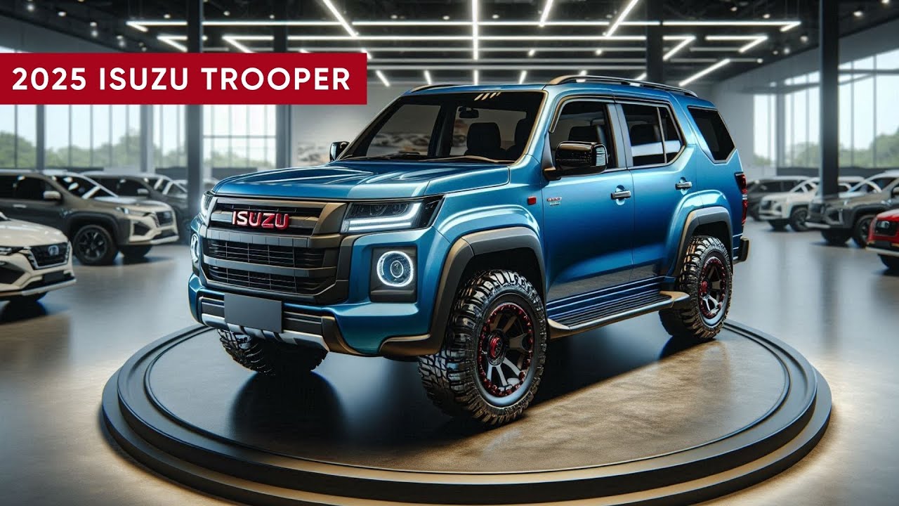 All New! 2025 Isuzu Trooper Finally Unveiled - Look Amazing!