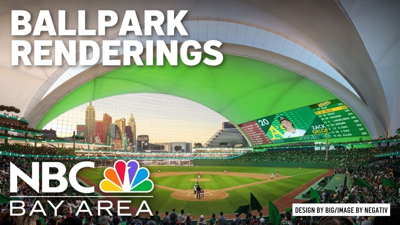 A's release new renderings for Las Vegas ballpark