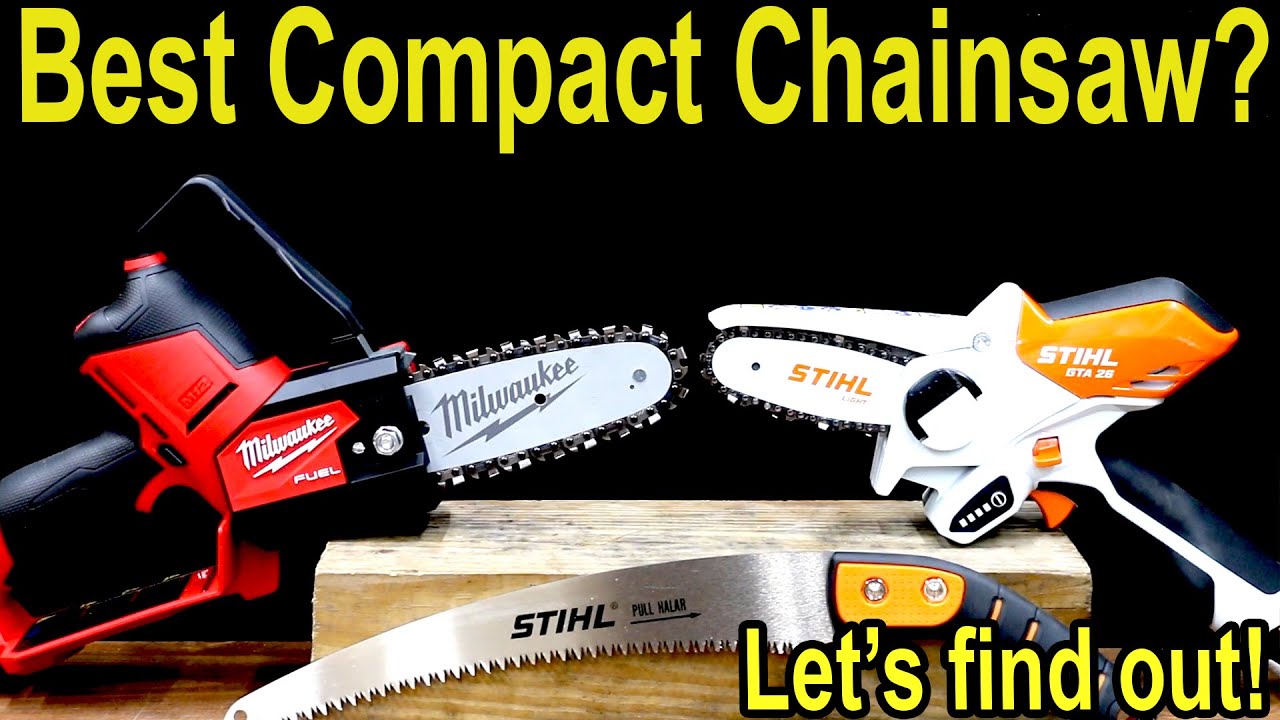 Best Chainsaw? Stihl vs Milwaukee, Kobalt, DeWalt, Makita, Ryobi ONE+, Craftsman, HART