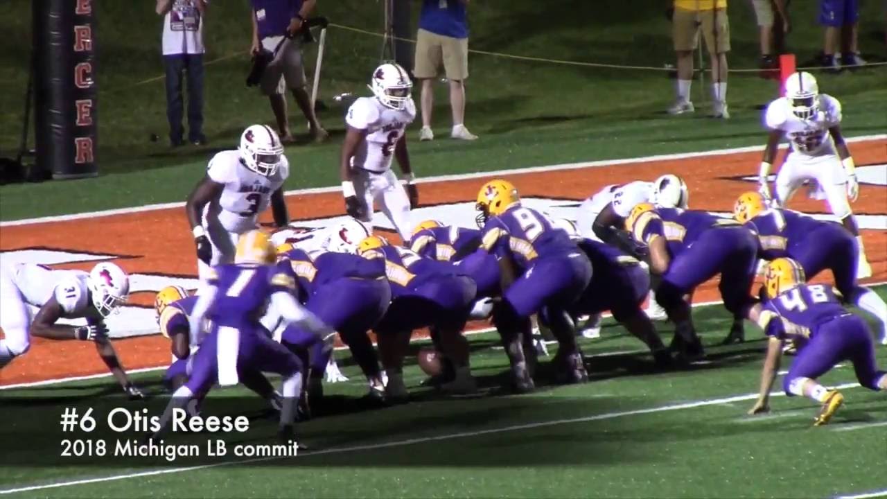 Scouting Spotlight: 2018 Michigan LB commit Otis Reese