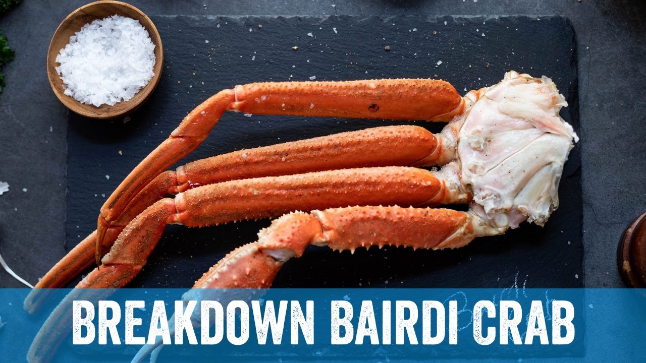 How to Break Down Bairdi (Snow Crab) Legs