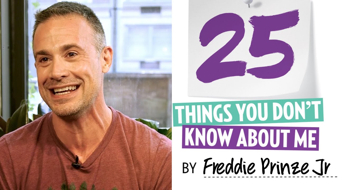 Freddie Prinze Jr 25 Things You Don't Know About Me