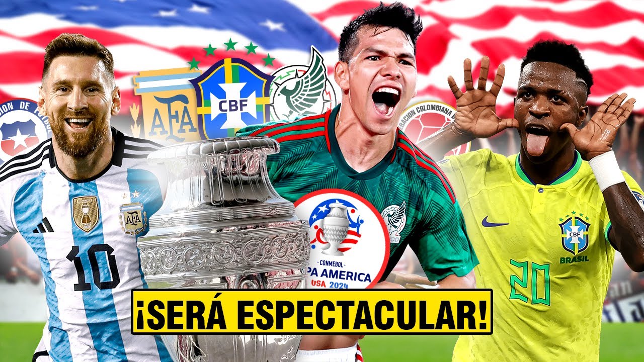 ASÍ SERÁ LA INCREÍBLE COPA AMÉRICA donde MÉXICO ESTÁ DE REGRESO ¡NO CREERÁS CUÁNTOS EQUIPOS JUGARÁN!