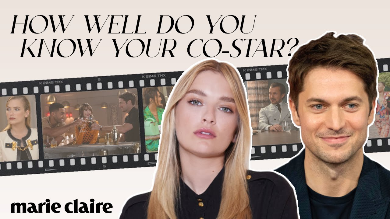 'Emily in Paris' Stars Lucas Bravo & Camille Razat Play 'How Well Do You Know Your Co-Star'