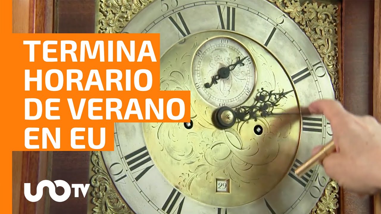 ¡Termina horario de verano en EU! Deberán ajustar el reloj