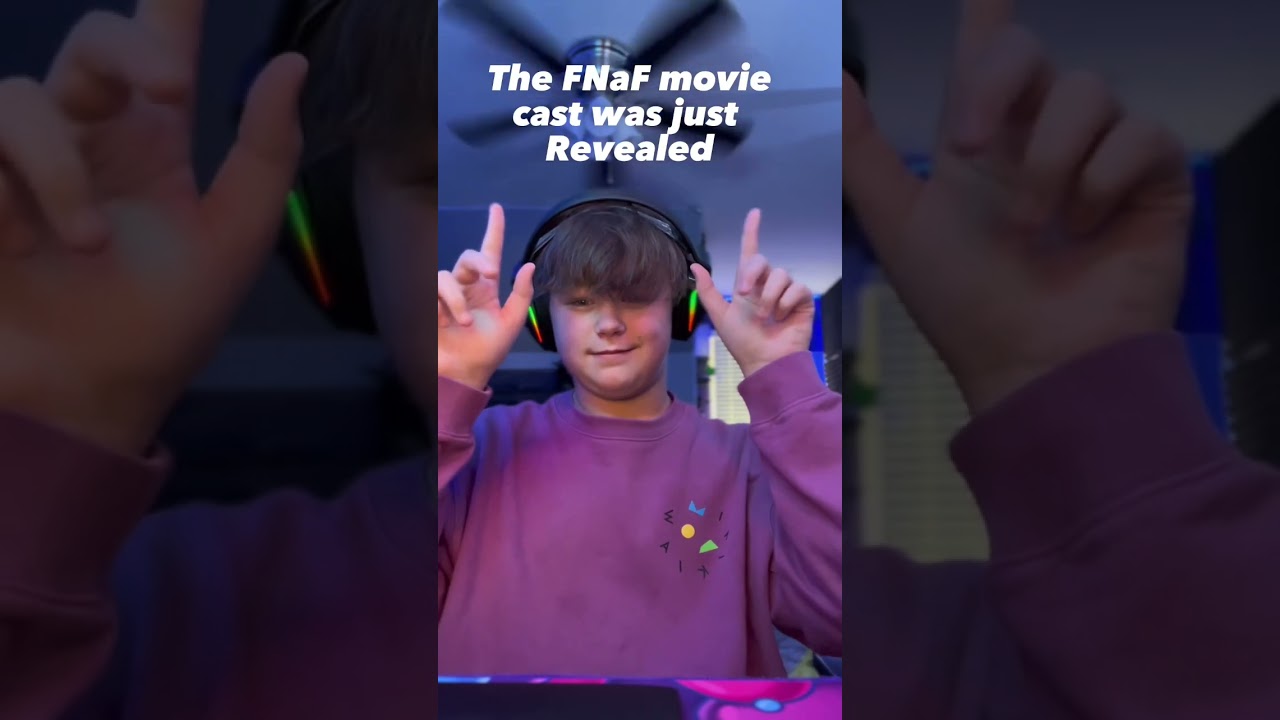 FNaF Movie Cast Was Just Revealed!