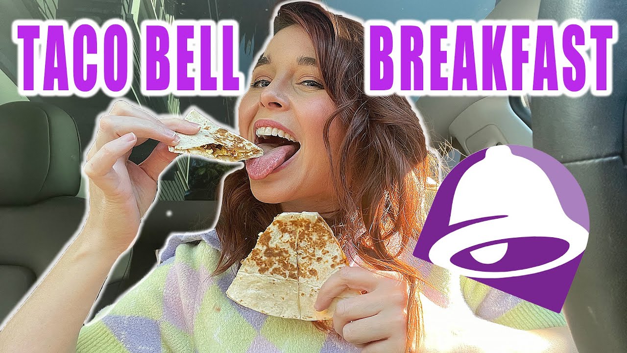 THE ENTIRE TACO BELL BREAKFAST MENU TASTE TESTED!!!