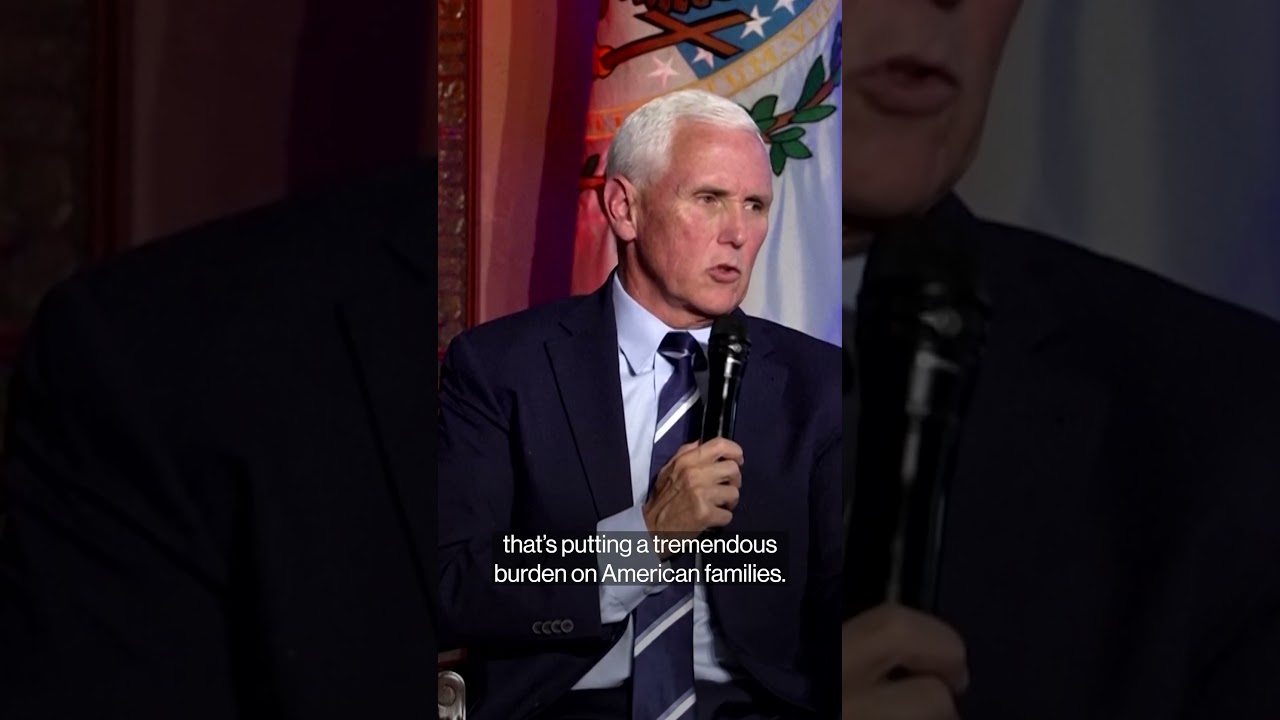 Mike Pence Reacts to Ouster of Kevin McCarthy as House Speaker