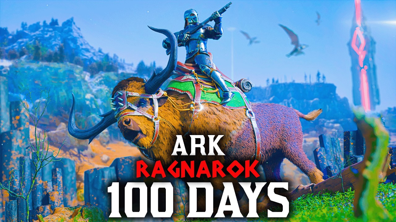 I Spent 100 Days in Ark Ragnarok Ascended... Here's What Happened
