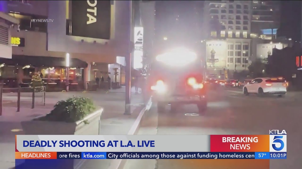 Deadly shooting at L.A. Live