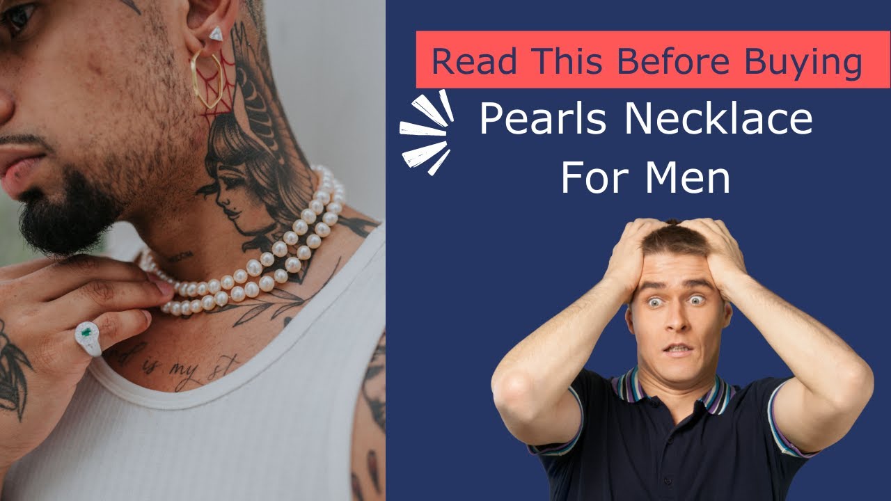 Pearl necklace for men | Pearls necklace for boys | Pearls necklace men