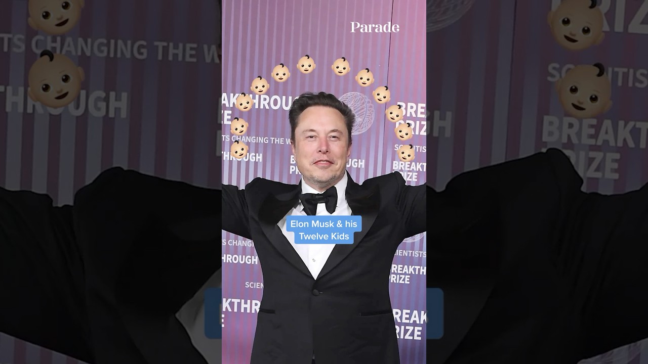 All About Elon Musk's Twelve Kids #elonmusk