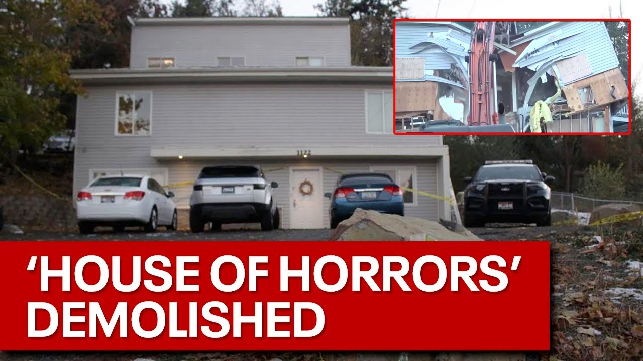 Idaho "murder house" torn down