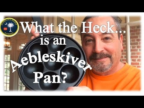 Cast Iron Aebleskiver Pan