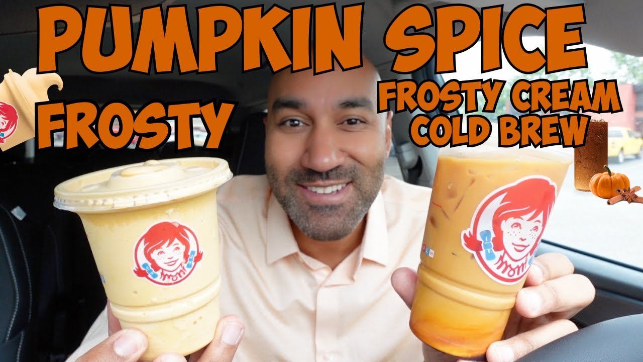Wendy's Pumpkin Spice Frosty & Pumpkin Spice Cold Brew Review