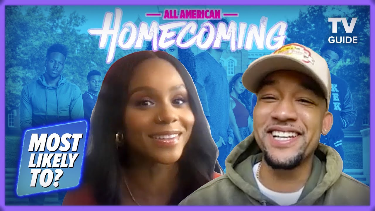 ALL AMERICAN: HOMECOMING Cast Plays MOST LIKELY TO | Geffri Maya, Peyton Alex Smith, Cory Hardrict