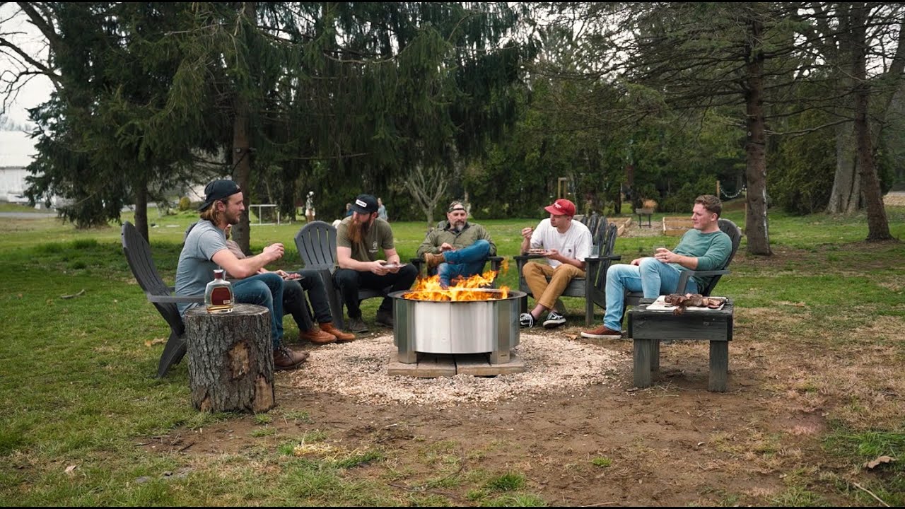 The biggest smokeless firepit in the world - Breeo X30