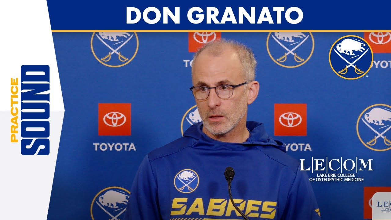 "We're In The Moment Here" | Buffalo Sabres Coach Don Granato On Standings, Upcoming Games