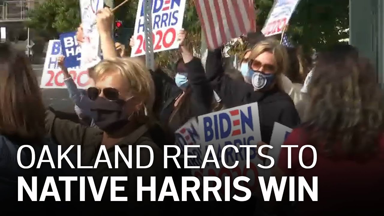 Oakland Residents Celebrate Vice President-Elect Kamala Harris in Her Birthplace