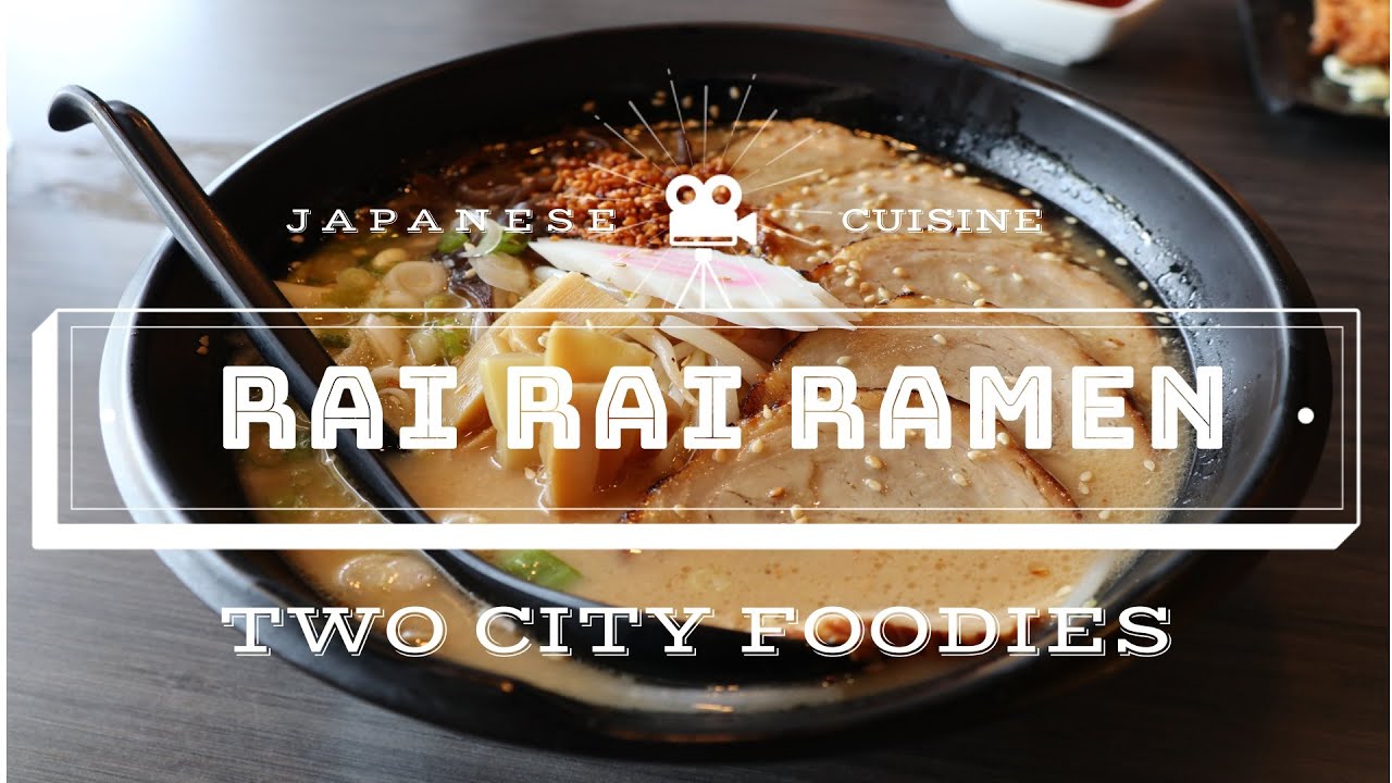 INCREDIBLE Bowl of Ramen in NJ!! (RAI RAI RAMEN - North Brunswick, NJ)