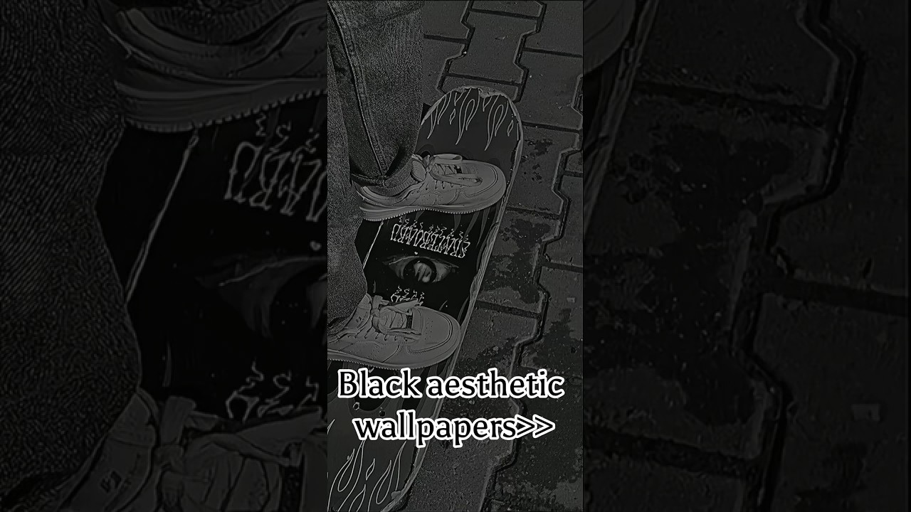 Black aesthetic wallpapers🖤 (Must Watch)
