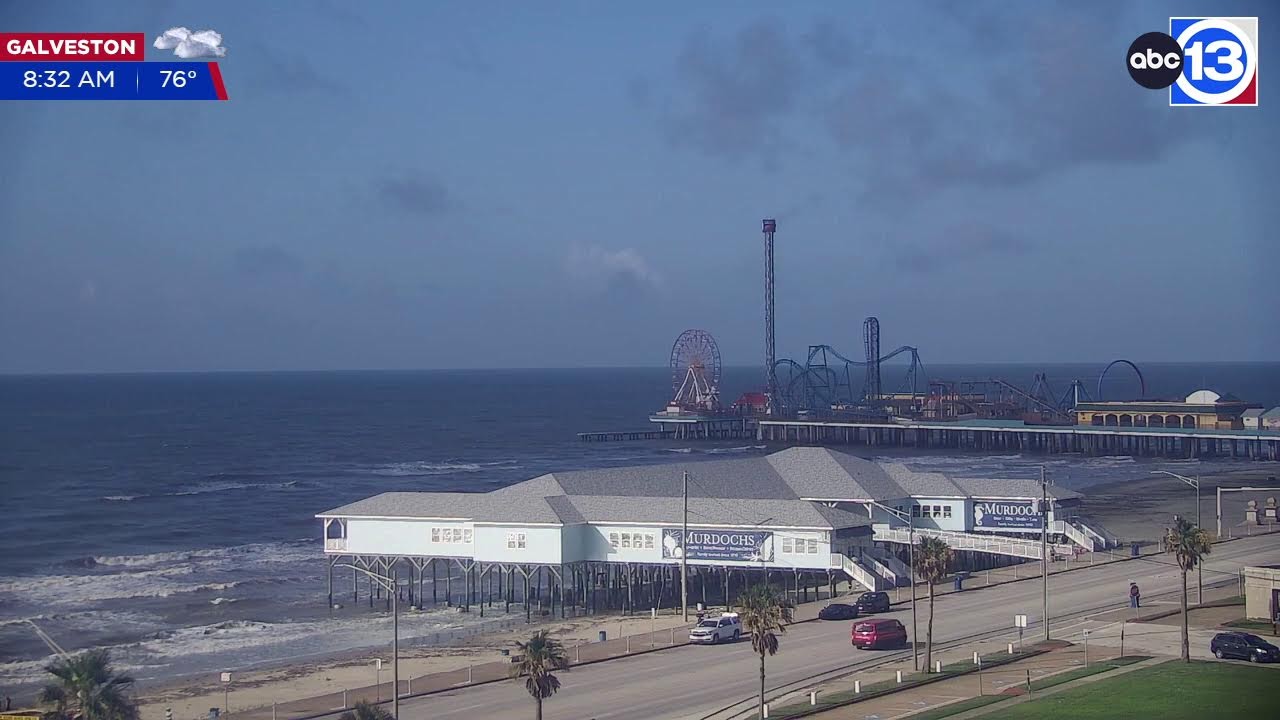 Galveston, Texas | 24/7 Live Beach Camera