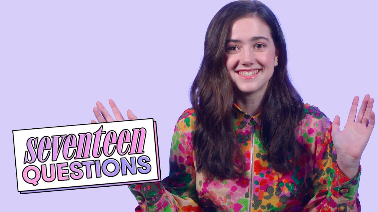 Abby Ryder Fortson Thrifts ALL Her Clothes?! 17 Questions | Seventeen