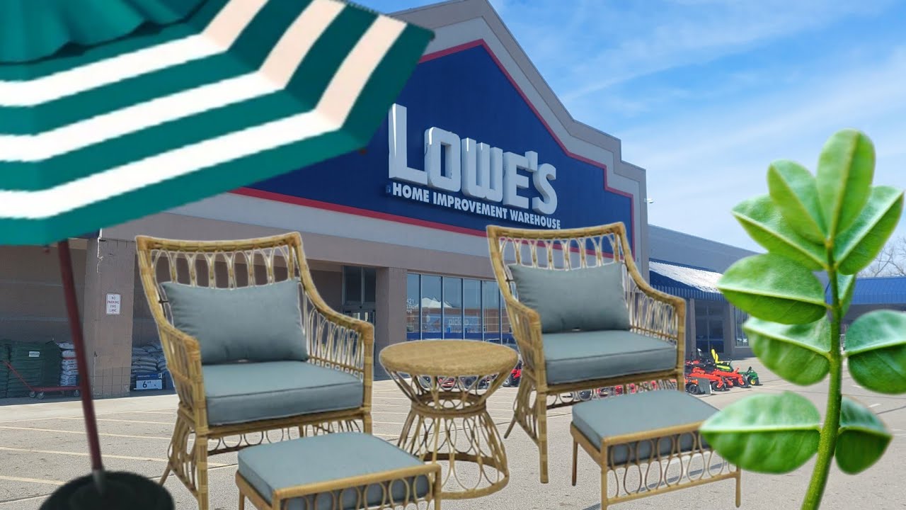 Lowe's Outdoor Patio Furniture