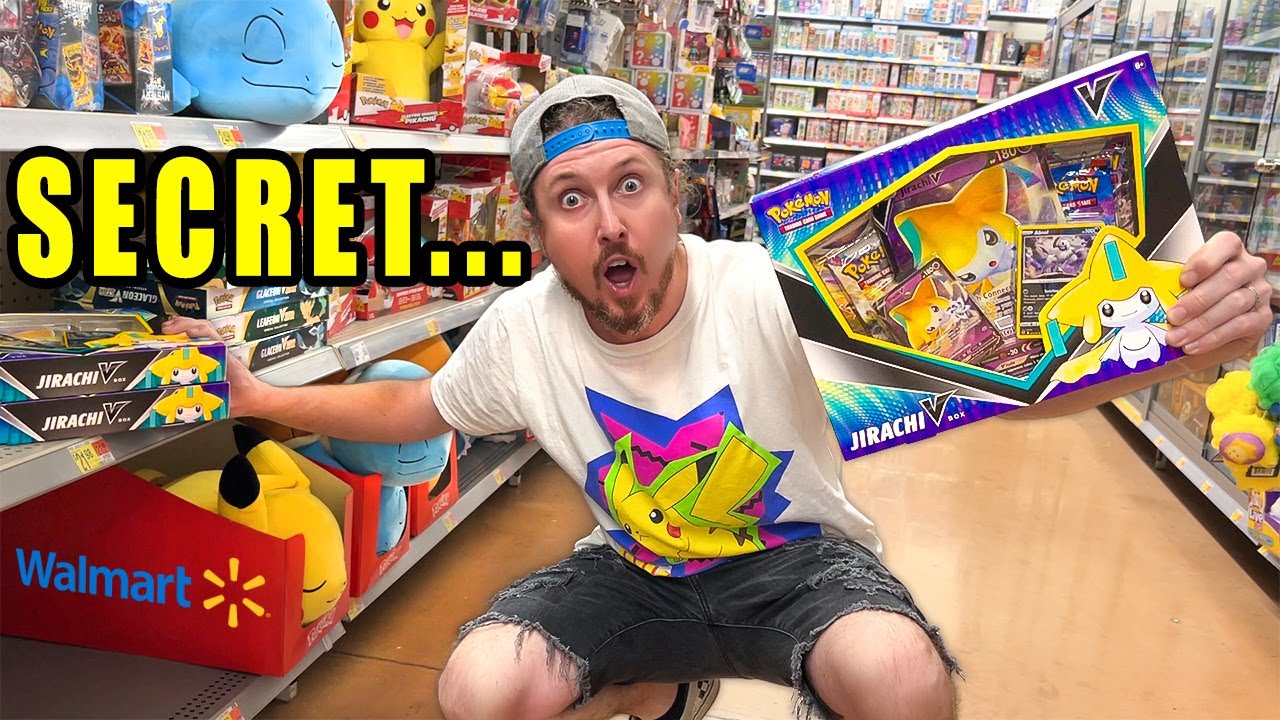 365 DAYS LATER! Walmart Stocks a SECRET Pokemon Cards Box (Jirachi V)