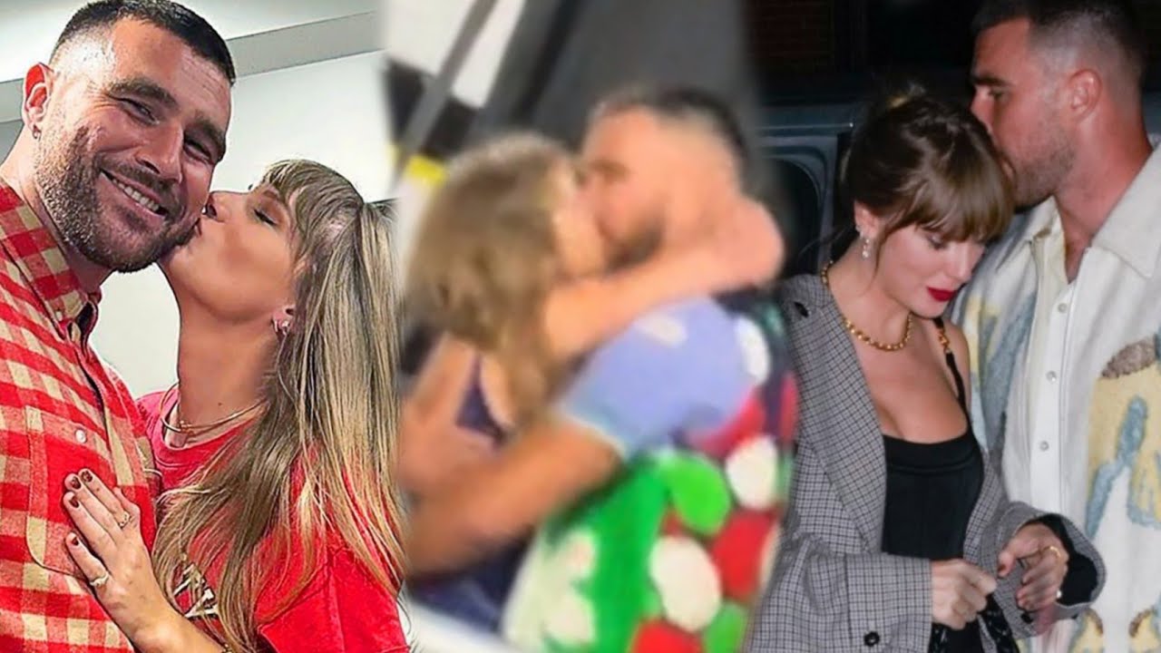 Taylor Swift LOVE STORY with Travis Kelce for 2 minutes straight