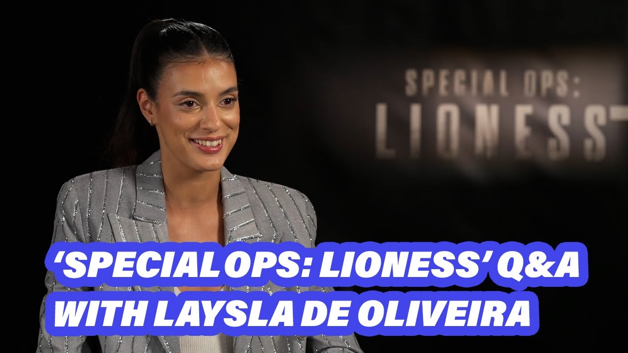 Laysla De Oliveira Interview For 'Special Ops: Lioness'