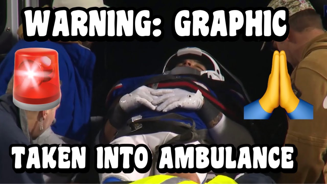 Taylor Rapp SCARY INJURY 🚨 COLLAPSES ON FIELD & LEAVES ON AMBULANCE 😨🙏 Bills Vs Jets 2023