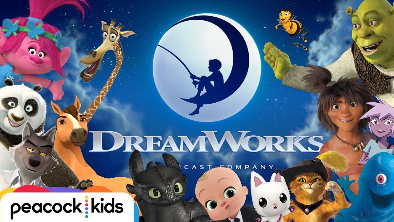 🎣🌙 Every DreamWorks Animation Film + TV Intro EVER