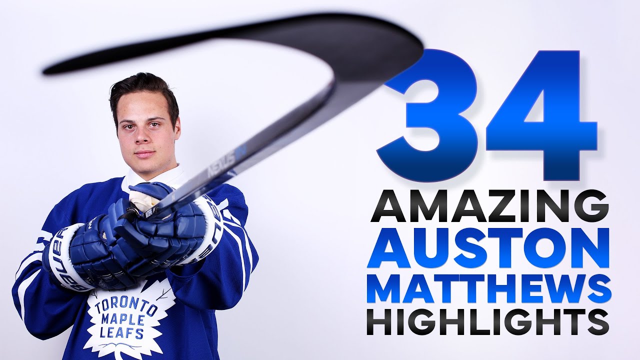34 Amazing Auston Matthews Highlights
