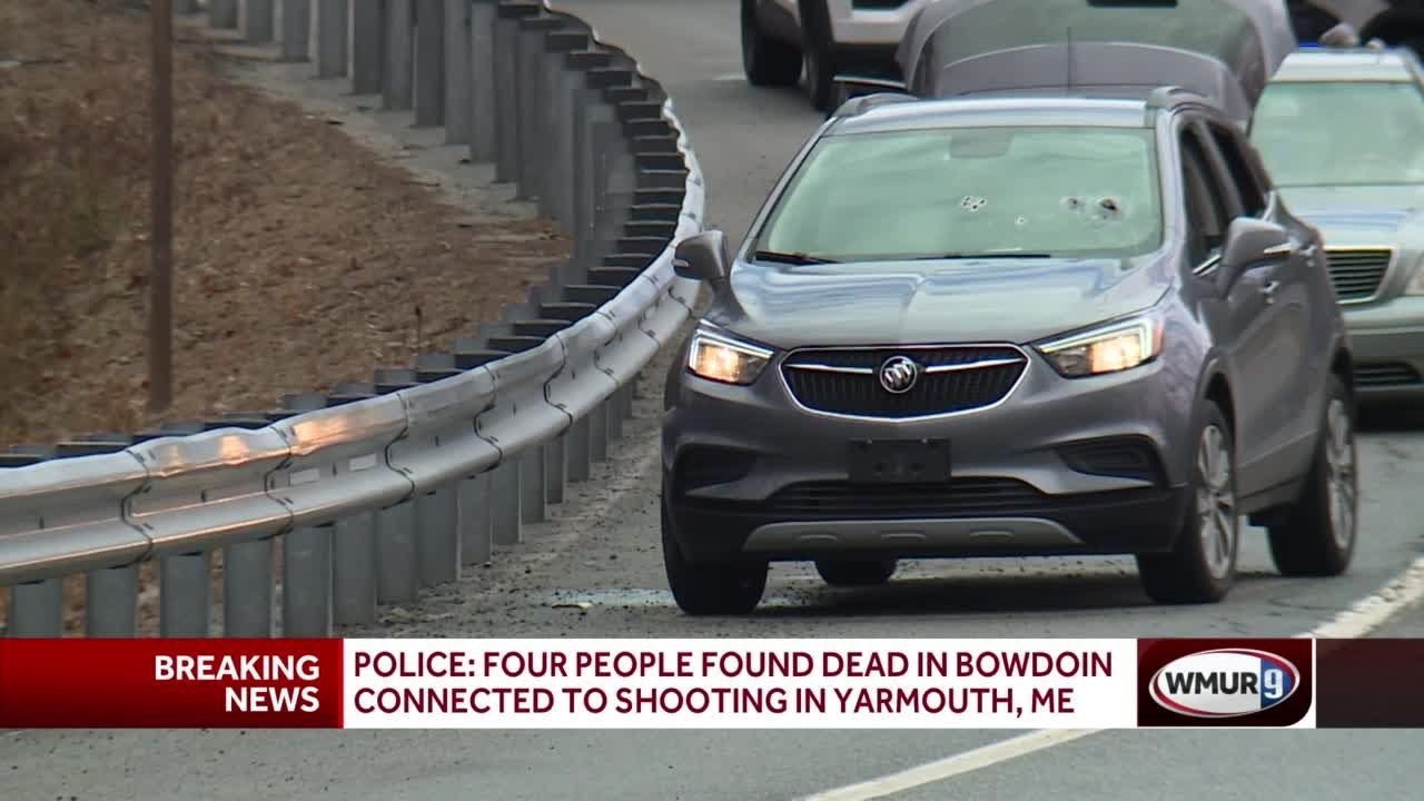 Police: 4 people found dead in Bowdoin connected to shooting in Yarmouth, Maine