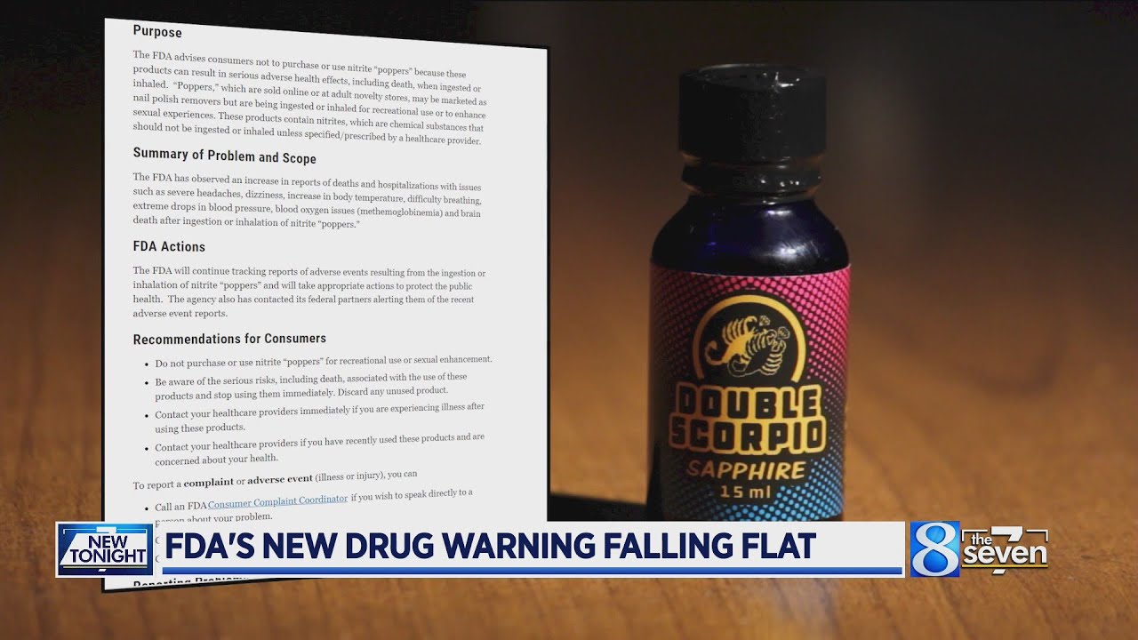 Local doctors back FDA warning against ‘poppers’