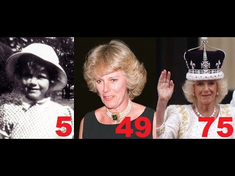 Queen Camilla from 4 to 75 years old
