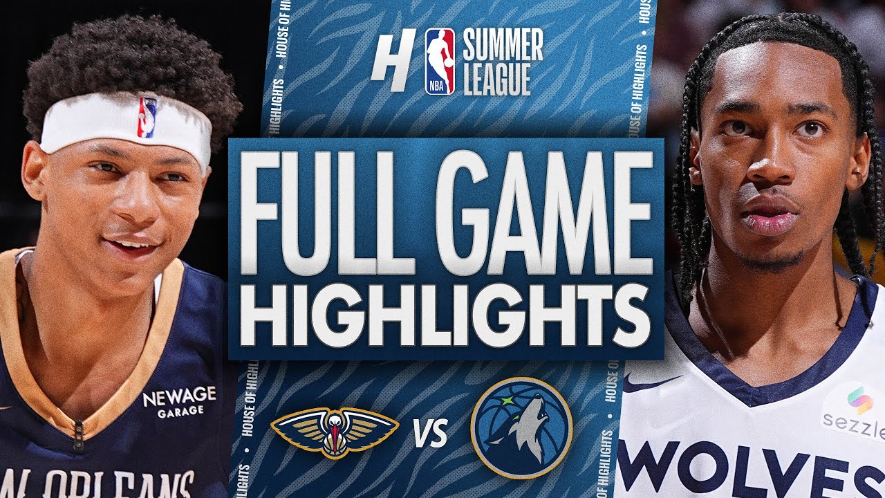 New Orleans Pelicans vs Minnesota Timberwolves - FULL Highlights | July 10, 2025 NBA Summer League
