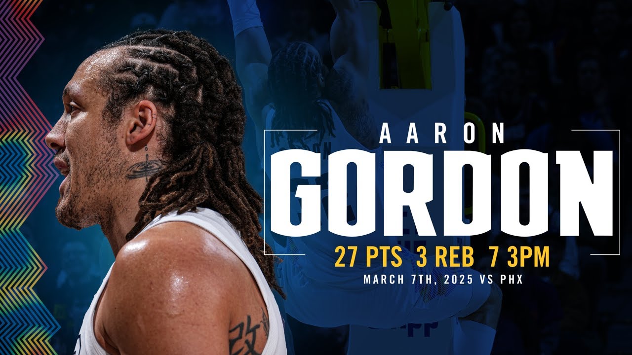 Aaron Gordon Full Game Highlights vs. Suns 📺 | 3/7/25