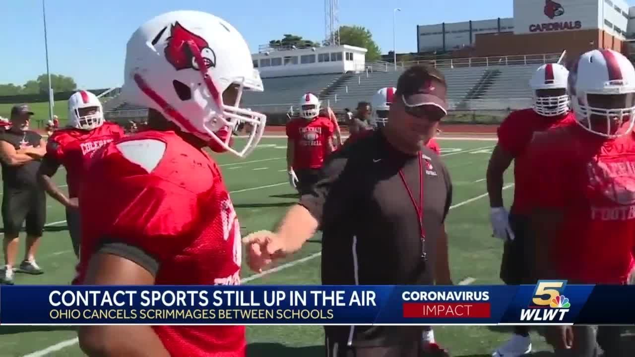 OHSAA suspends school vs. school scrimmages for football, soccer, field hockey