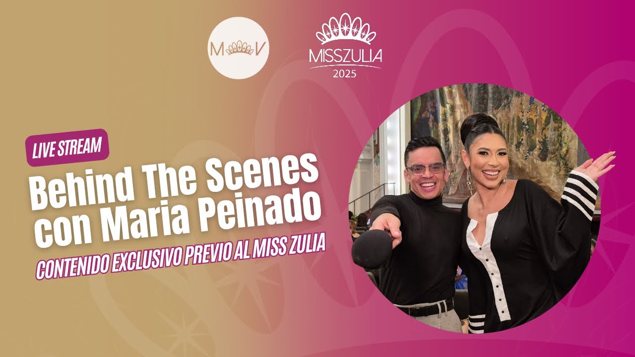 Momentos IMPACTANTES minutos previos al Miss Zulia 2025 con Brian Urea