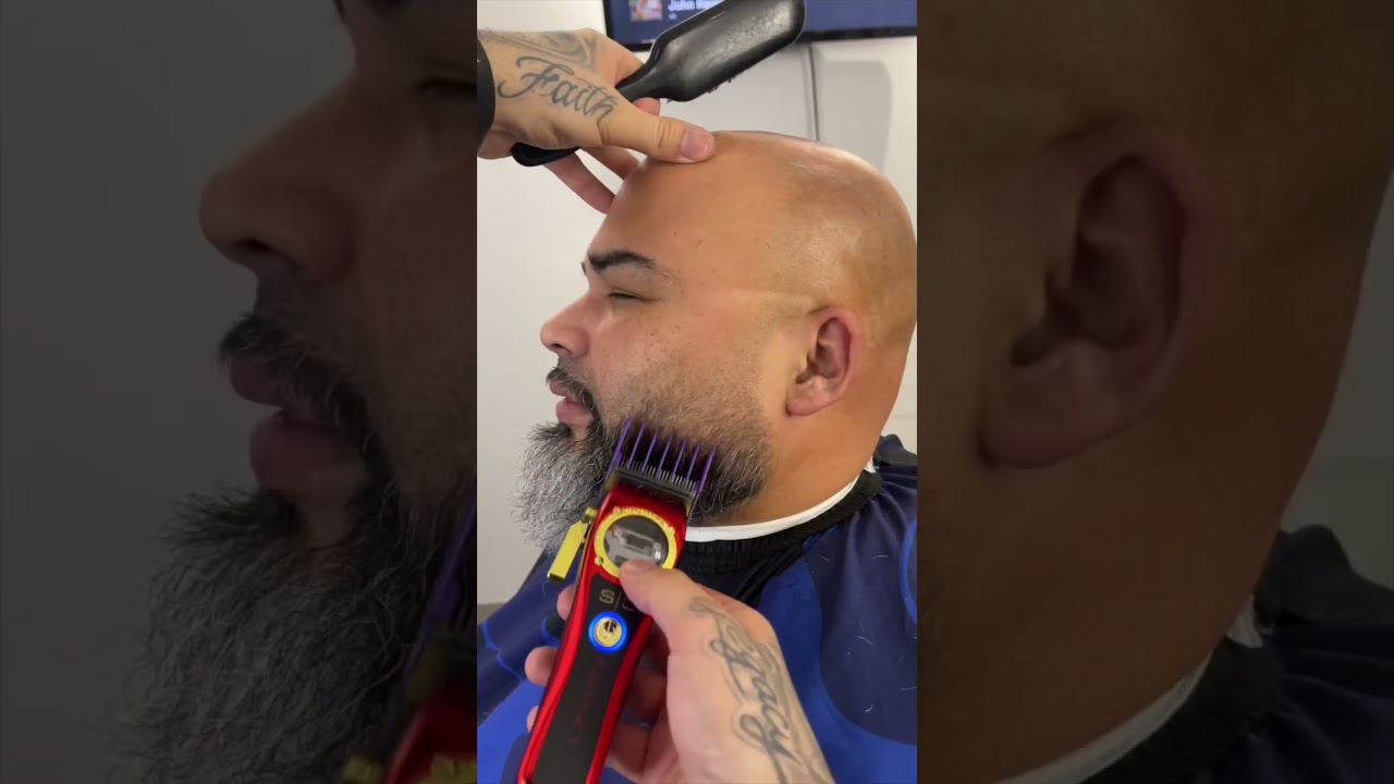 HOW TO DO A BEARD BLEND 💈🔥￼