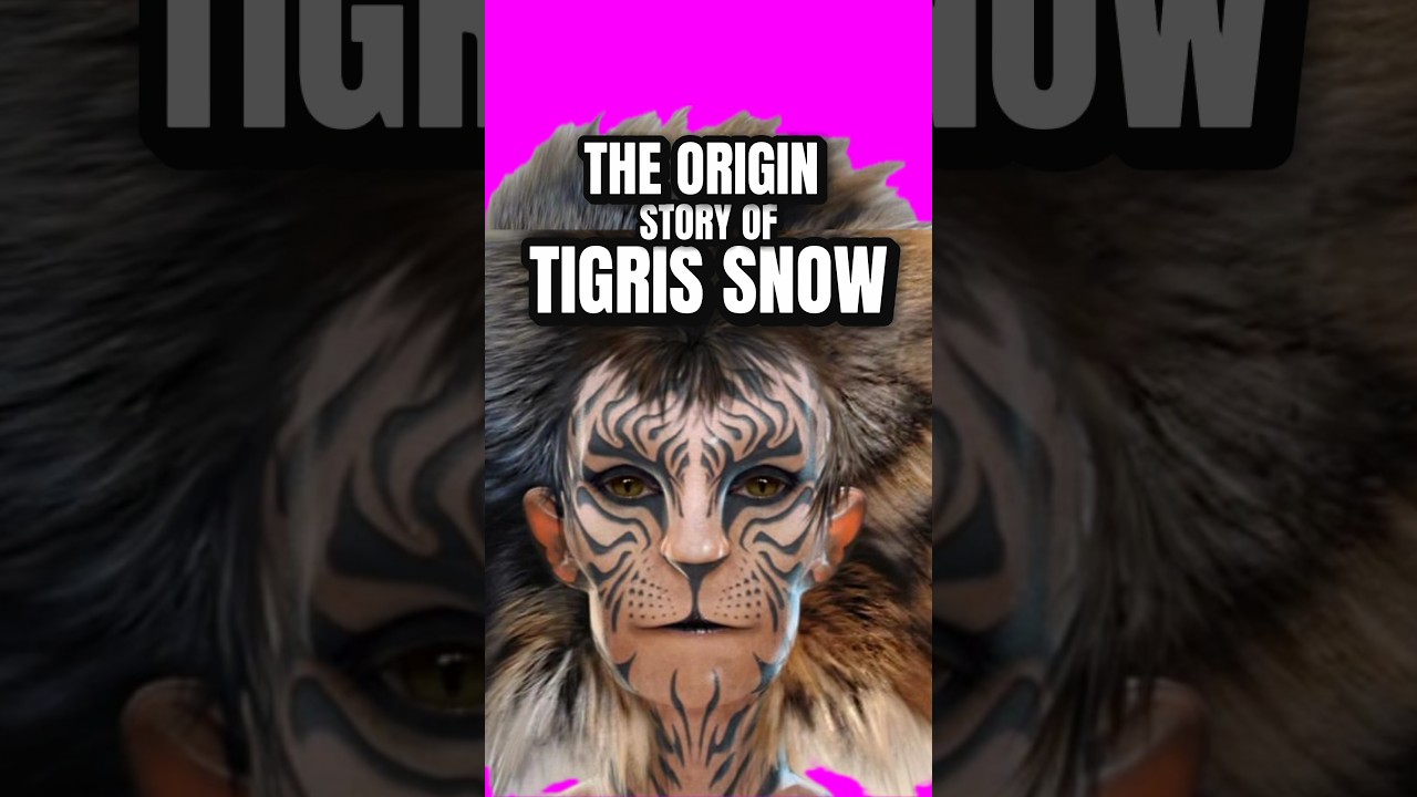 Riches to Rags: The Story of Tigres Snow, Hunger Games Stylist 🐅💄#shorts