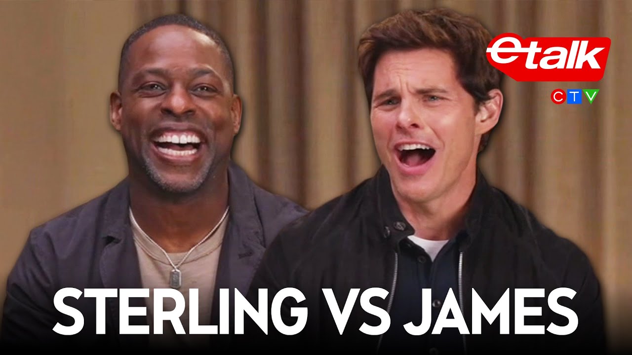 Sterling K. Brown and James Marsden decide who's the better dancer | 'Paradise' Interview