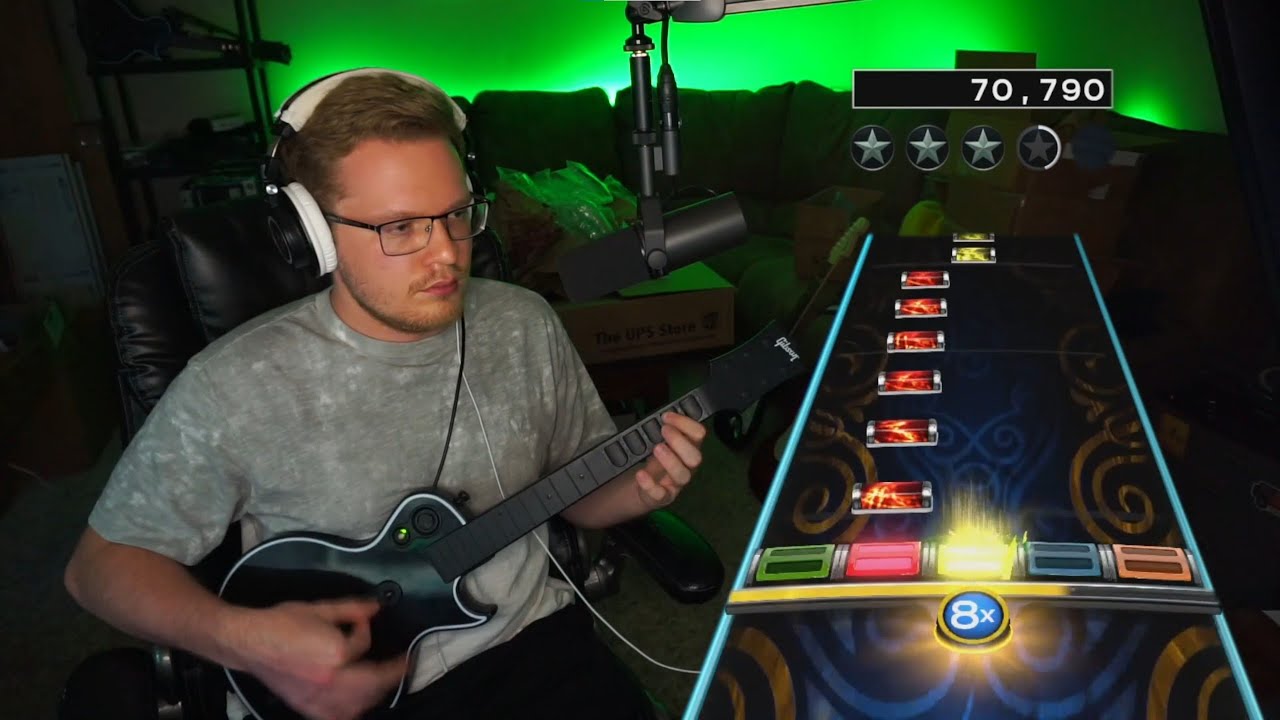 Rock Band 4 DLC - "Knights of Cydonia" Expert Guitar 100% FC (322,873)