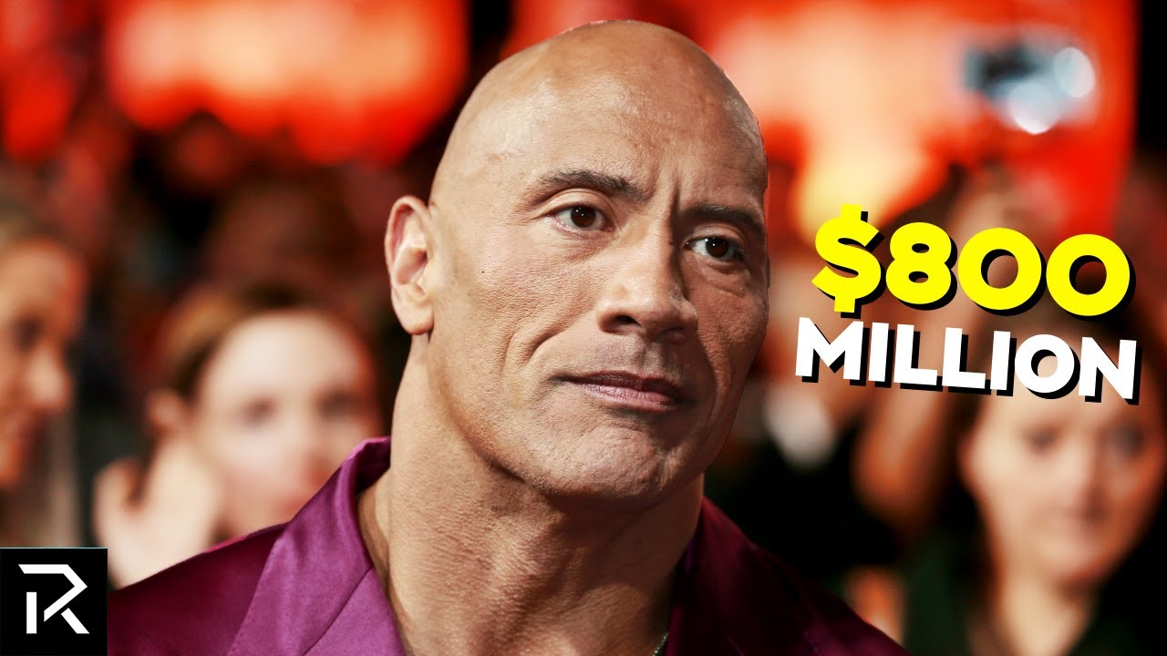 Dwayne The Rock Johnson's $800 Million Net Worth From WWE to Hollywood