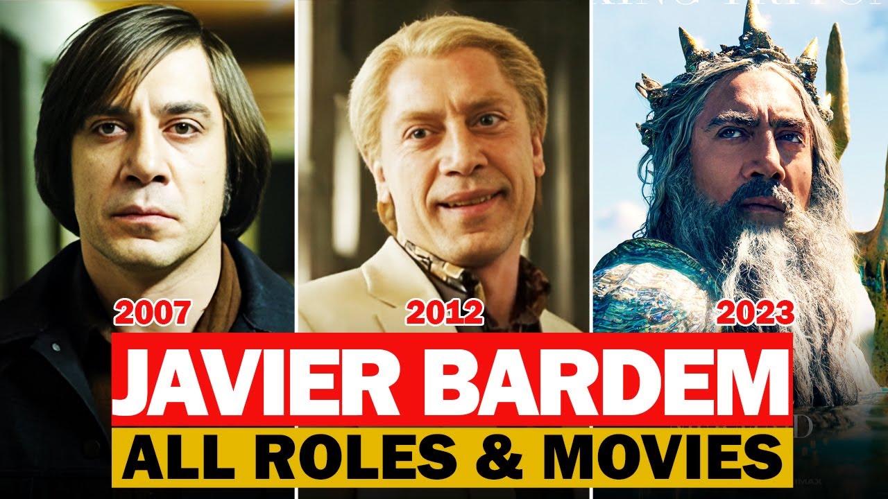 Javier Bardem all roles and movies/1974-2023/full list