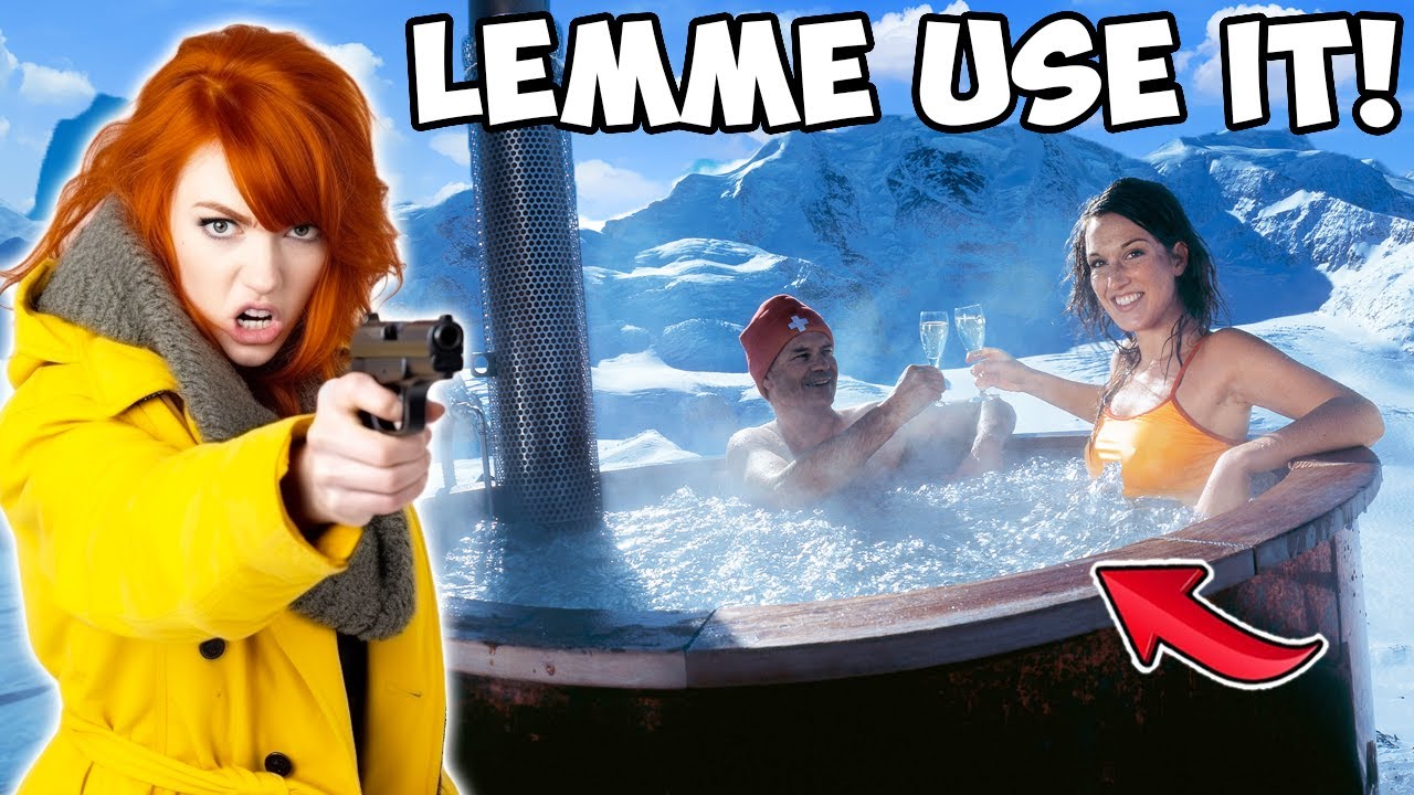 Neighbor Pulls GUN On Me For NOT Letting Her Use My Jacuzzi In WINTER!