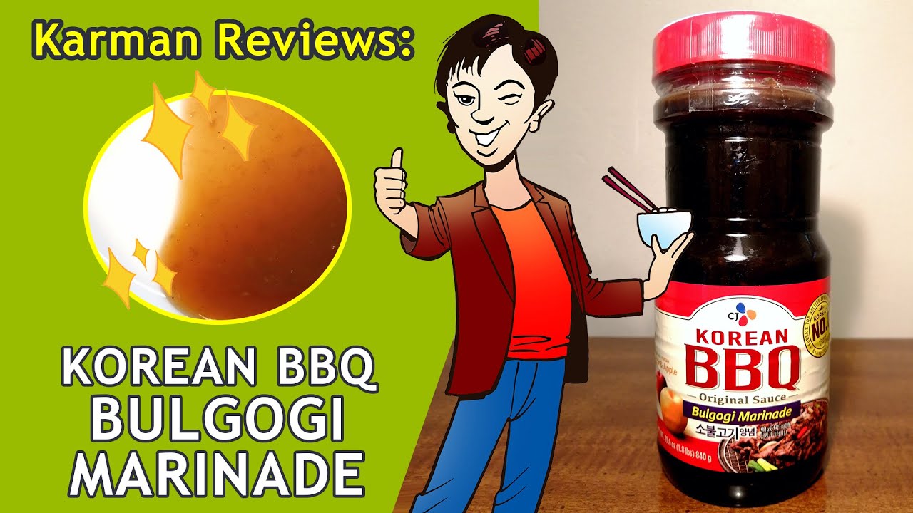 Original Korean BBQ Bulgogi Sauce | Karman Reviews